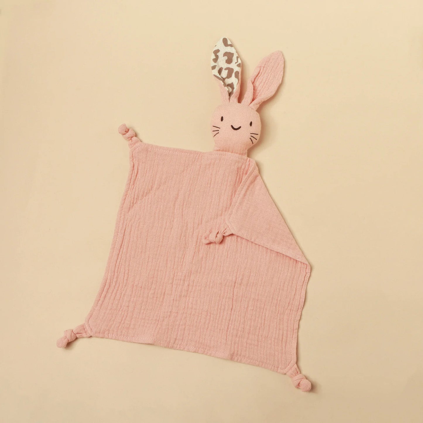Embroidered Drool Bibs With Different Ears Cat Faces Baby Pure Cotton Sleeping Comfort Towel Baby Comfort Drool Handkerchief 