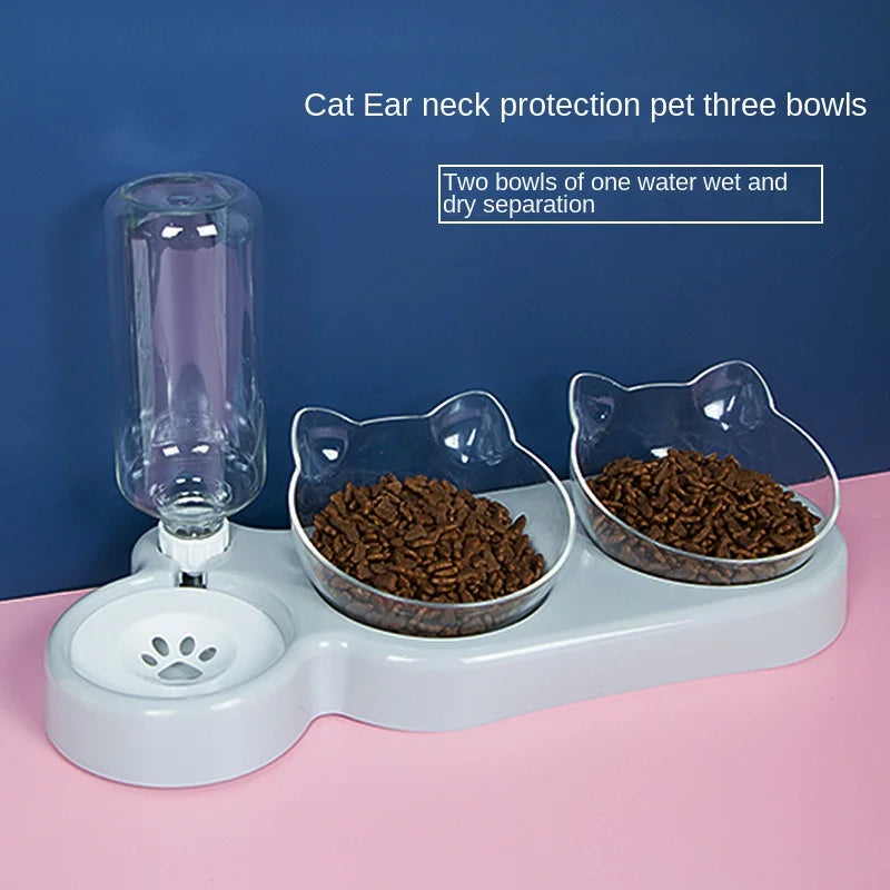 Pet Feeder: Durable, Elevated Bowls for Cats and Dogs, Feeding and Drinking Supplies