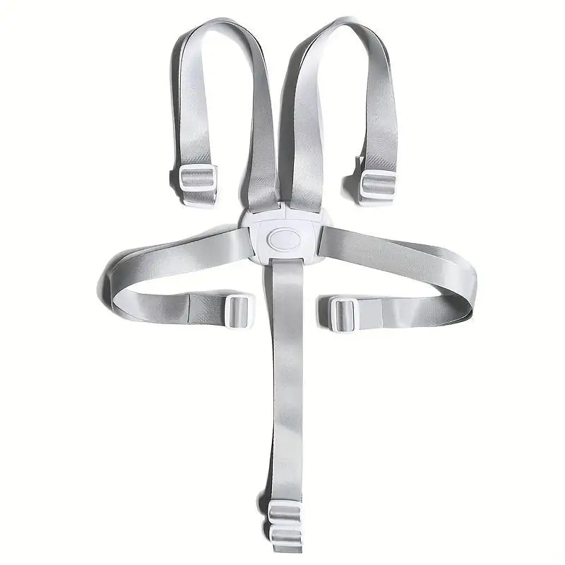 Universal Baby Safety Belt 3/5 Point Harness Dining Feeding Chair Belts Baby Protection Belt Lunch Seat Car Sleeping Fixed Belt