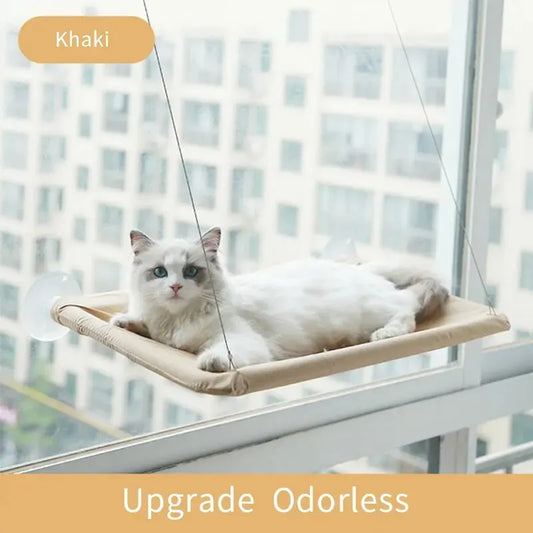 New pet cat hammock hanging cat bed bearing 20 kg comfortable sunny window seat kitten rock climbing frame pet supplies
