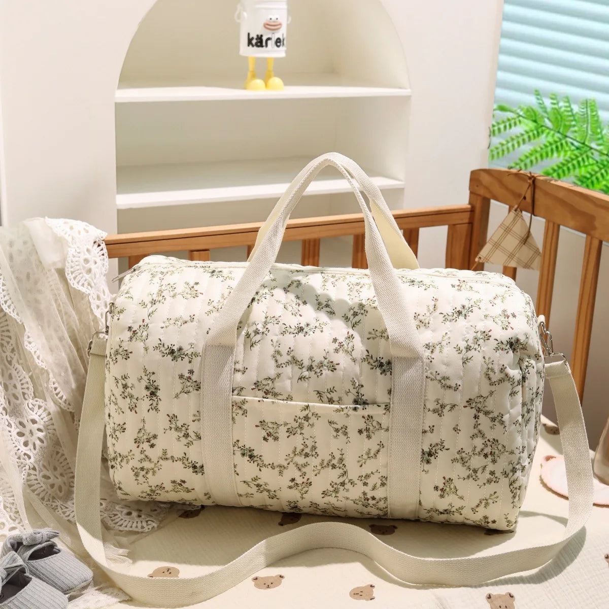 Large Mommy Bag Maternity Baby Diaper Storage Bag Large Capacity Baby Items Organizer Women Travel Bag Multi-functional Handbag