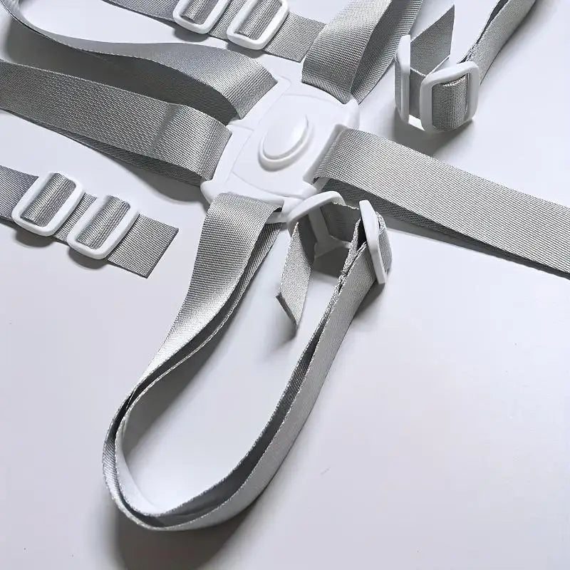 Universal Baby Safety Belt 3/5 Point Harness Dining Feeding Chair Belts Baby Protection Belt Lunch Seat Car Sleeping Fixed Belt