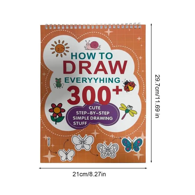Kid Painting Book Painting Book For Toddler Educational Learning Drawing Supplies Tool For Kid Boys Girls Children
